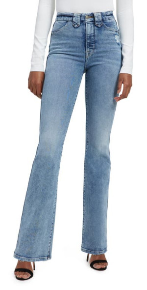Good American Good Curve Bootcut Jeans in Indigo380 at Nordstrom