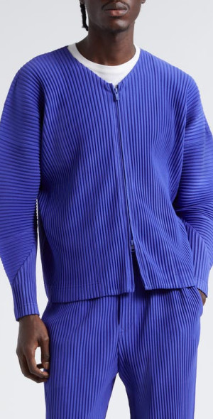 HOMME PLISSE カットソー　viola violet 3 Homme Plissé Issey Miyake - September Monthly Colors Pleated V