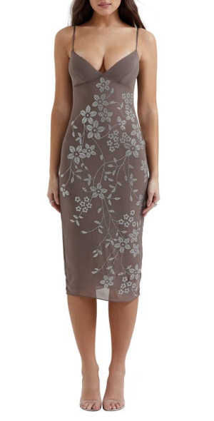house of cb grey bandage dress sell30
