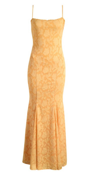 HOUSE OF CB - Joan-A Lace-Up Back Maxi Dress in Flax at Nordstrom, Size  X-Small