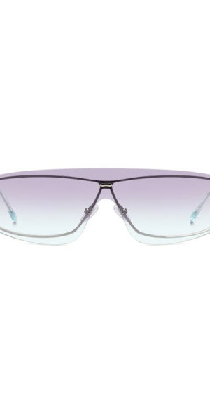 Isabel Marant White Shield Sunglasses with Gray Gradient Lenses Isabel Marant Rimless Shield Sunglasses | Lyst main image 4