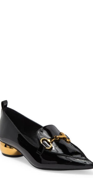viona pointed toe loafer