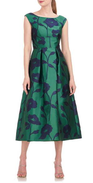 kay unger a-line dress Lydia Tea Length Dress – Kay Unger main image 1