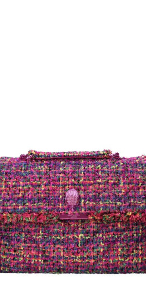 Kurt Geiger London - Large Kensington Tweed Convertible Shoulder