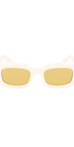 Lanvin - Babe 50mm Rectangular Sunglasses in White at Nordstrom