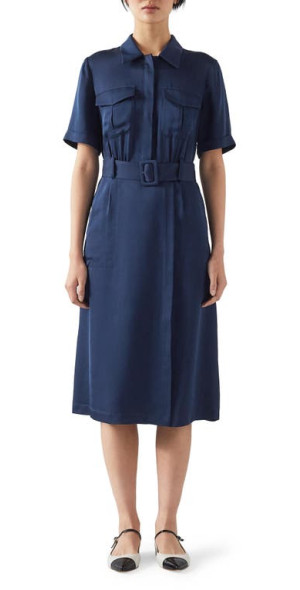 lk bennett shirt dress LK Bennett Emelia Candy Striped Dress