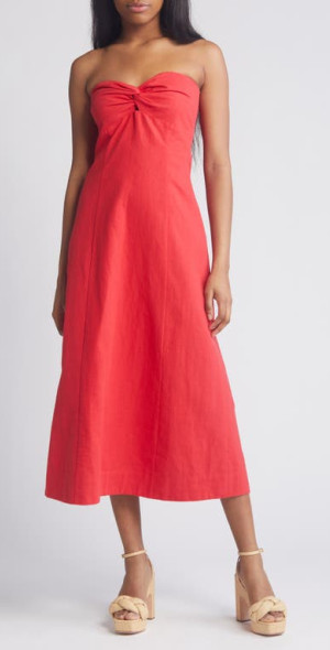 knee length dresses for ladies Rhodesmosaic main image 1