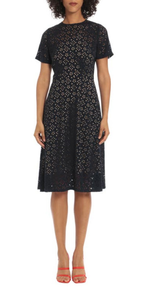 sachin and babi light blue dress Portia Velvet Mini Dress