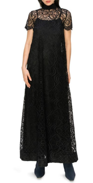 do be lace dress Cinnamon Girl Light Beige Lace Maxi Dress
