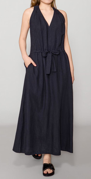 halter racerback dress Racerback Halter Dress W/ Scallop Edges
