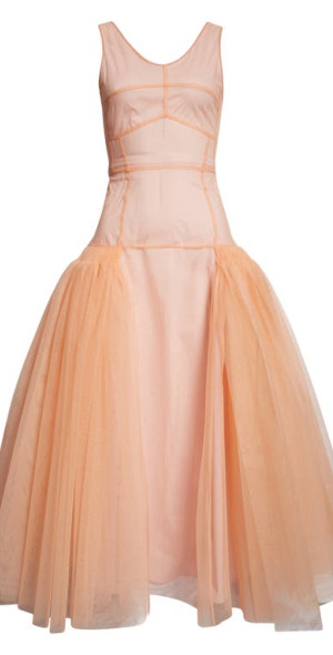 molly goddard pink tulle dress The pink Odell dress. Now available online  #MollyGoddard