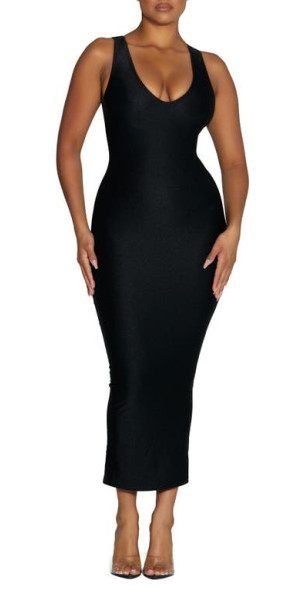 lady in a blue dress Dusty Blue Chiffon Shoulder Tie Sweetheart Empire Bridesmaid Dress