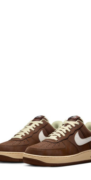 Nike - Air Force 1 '07 Sneaker in Cacao Wow/Sail/Coconut Milk