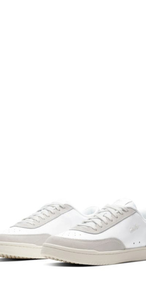 Nike Court Vintage Premium Sneaker in White/Platinum Tint/Sail