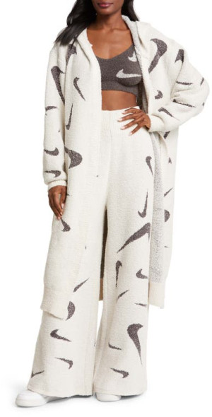 nike longline cardigan