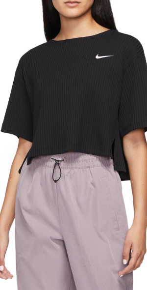 nike jersey crop top