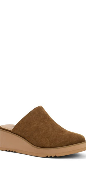 Scopri MOU Suede Eskimo Ciabatta Pelo Donna Mocha Marrone MU.FW161008A