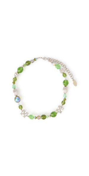 Off-White - Arrow Charm Mixed Bead Choker