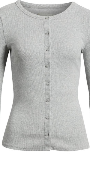 Open Edit - Long Sleeve Rib Cardigan