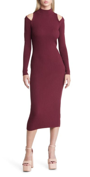 princess polly baby blue dress Burgundy Cocktail & Party Dresses main image 0