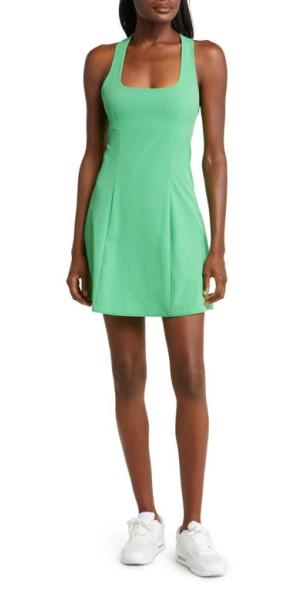 green emerald velvet dress Athletic Dress