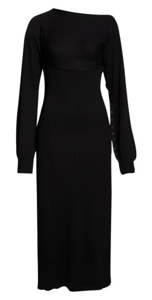 Paloma Wool - Fa Cutout Long Sleeve Extrafine Merino Wool Sweater