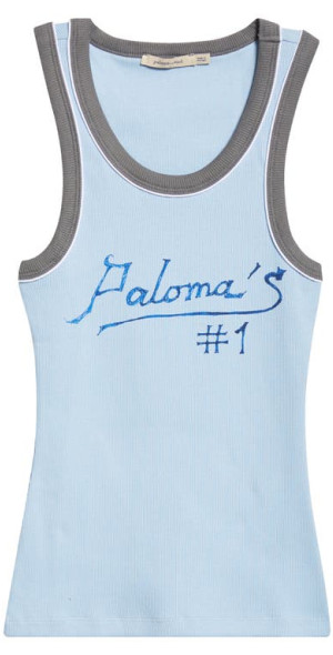 Paloma Wool - Paloma's #1 Graphic Tank in Blue at Nordstrom
