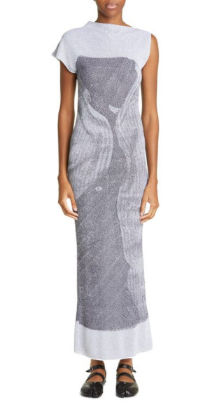 paloma knit dress Paloma Wool // Blue Ribbed Knit Button Up Dress VSP Consignment