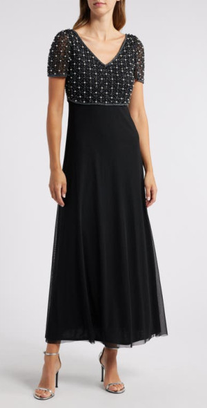 green emerald velvet dress Primavera Couture 14050 Long Prom Dress Plus Size Corset Beaded Fitted Formal Gown 16W / Black