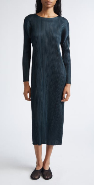 Pleats Please Issey Miyake - Monthly Colors November Pleated Long