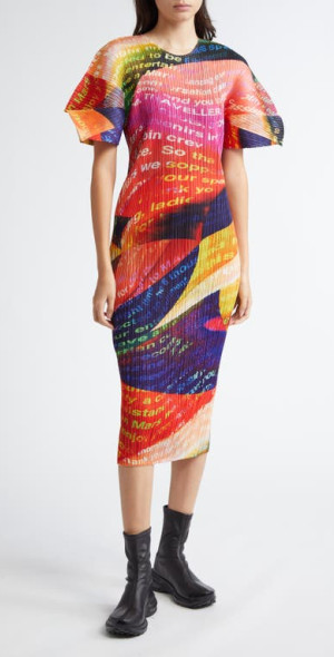 Pleats Please Issey Miyake Dresses