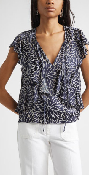 Ramy Brook - Julianne Ruffle Top