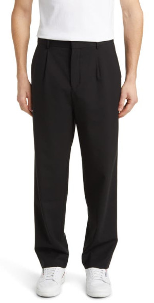 Reigning Champ - Ivy Stretch Wool Twill Trousers in Black