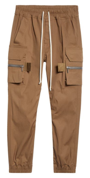 Rick Owens - Porterville Mastodon Cargo Joggers in Bean at