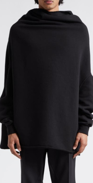 Rick Owens - Shroud Sweatshirt in Black at Nordstrom