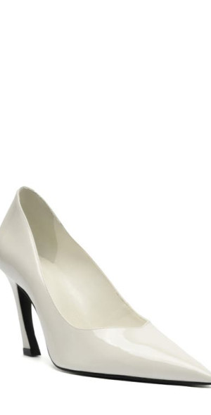 Schutz - Lexi Lo Pointed Toe Pump in White at Nordstrom, Size 5