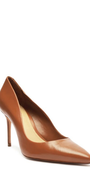 Schutz - Lou Lo Pointed Toe Pump in Miele at Nordstrom