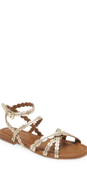 See by Chloé - Kaddy Sandal in 19035-711-Light Gold at Nordstrom