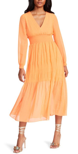 steve madden orange dress Steve Madden Maureene Dress