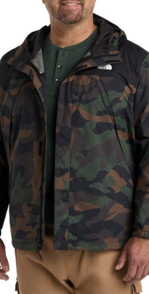 The North Face Antora Jacket in Black Camo at Nordstrom, Size 2X Big