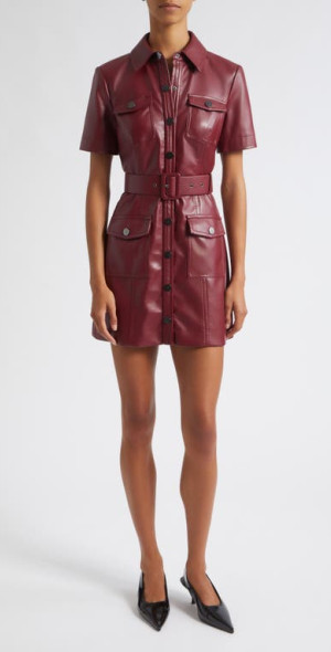 toccin leather dress Certification_GOTS