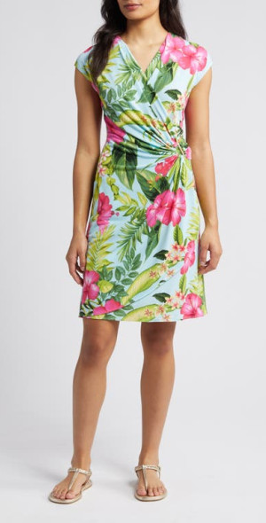 emerald green jersey dress Emerald Garden Shirt Dress Sm