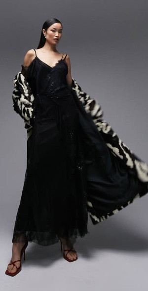 knee length dresses for ladies Long Sleeves Bodycon V-Neck Lace Top Wedding Dress with Chiffon