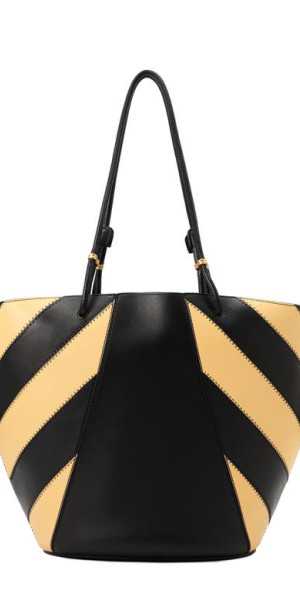 トリーバーチ Tory Burch Spaghetti Strap Tote レディース ハンドバッグ かばん Black Tory Burch Spaghetti Strap Large Zip Bucket Bag In Black⁄Summer