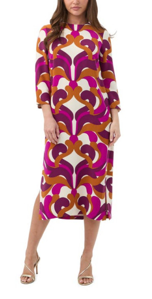 Trina Turk Cointreau Printed Midi Dress