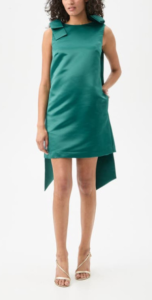 Trina Turk Priscilla Satin Cocktail Dress