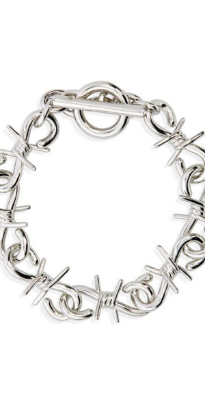 Undercover - Men's Barbed Wire Cable Chain Bracelet in