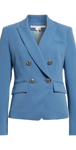 Street Style Veronica Beard Colson Dickey Jacket Veronica Beard