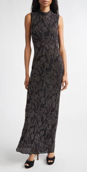 slim fit dress slacks Veronica Beard Theodora Ruched Dress - Medium Heather Grey main image 0