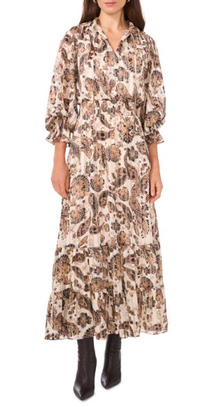 vince camuto brown dress Vince Camuto Women's Lace Sleeveless Bodycon Midi Dress In Brown